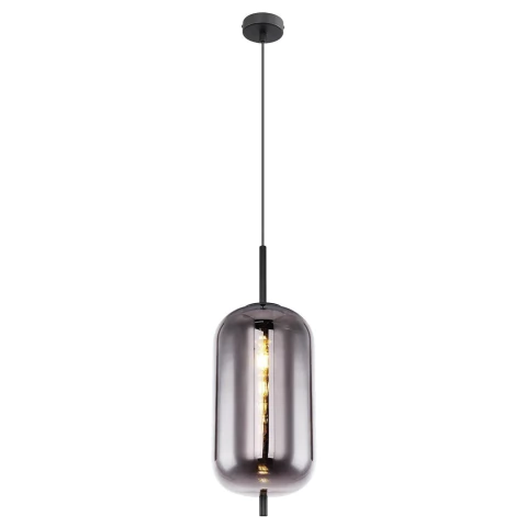 Pendente Moderno Tres Fumê Ø22cm para decoração de interiores Lustres Gênesis Site online venda de Lustres e Iluminação decorativa