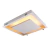 Plafon Moderno Embutido Ghost Dourado 49x49cm com design quadrado e iluminação suave, ideal para quartos, sala de estar, hall de entrada, escritório e sala de jantar. Lustres Gênesis Site online venda de Lustres e Iluminação decorativa