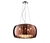 Lustre pendente de cristal Soho cobre para decoração de interiores. Lustres Gênesis Site online venda de Lustres e Iluminação decorativa