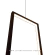 Pendente Pé Direito Alto de LED Moderno Mirror com 12 retângulos em preto Lustres Gênesis Site online venda de Lustres e Iluminação