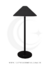 Luminária de mesa abajur de LED sem fio Lunaris preto. Comprar Lustres Online é na Lustres Gênesis. Luminárias decorativas para seu Lar. Melhor qualidade do Mercado

