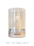 Luminária Vela Contemporânea da Sindora Iluminação com base metálica e cúpula de vidro. Lustres Gênesis Site online venda de Lustres e Iluminação