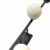 Plafon Moderno Oriana Jabuticaba da Gênesis com design industrial, ideal para quartos e corredores. Lustres Gênesis loja online de Lustres e Iluminação Decorativa