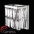 Arandela de Cristal Quadrada Cromada com Placa da Lustres Gênesis Lustres Gênesis loja online de Lustres e Iluminação Decorativa