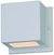 Arandela de parede branca com design moderno para áreas internas e externas. Lustres Gênesis loja online de Lustres e Iluminação Decorativa