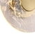 Detalhe da Arandela Moderno Botton de LED Dourada SkyLight, modelo SKY-3111AR-DO. Arandela Moderno Botton de LED Dourada da SkyLight, modelo SKY-3111AR-DO, com design circular e detalhes texturizados. Lustres Gênesis Site online venda de Lustres e Ilumina