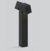Balizador moderno Effet articulado para jardim, modelo Incolustres o 506.43 em cor preta Lustres Gênesis Site online venda de Lustres e Iluminação