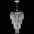 Lustre de Cristal Doma Ø60cm com design elegante para sala de estar e jantar. Lustres Gêneiss loja online de Lustres e Iluminação Decorativa
