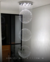 Lustre de Cristal Bola Tripla com design moderno, ideal para casas com pé direito duplo. Lustres Gênesis loja online de Lustres e Iluminação Decorativa
