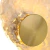 Detalhe da Arandela Moderno Missy de LED com acabamento dourado e textura de vidro, modelo SKY-3120AR da SkyLight. Lustres Gênesis Site online venda de Lustres e Iluminação