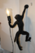 Arandela Moderna Macaco Preto para Quarto, Cabeceira de Cama, Lavabo, Sala de Estar e Quarto Infantil - 20210813/1P