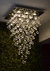 Lustre Plafon de Cristal Quadrado Solfist em ambiente moderno Lustres Gênesis loja online de Lustres e Iluminação Decorativa. 