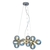 Lustre Pendente Moderno Halo Dourado Ø69,5cm para Sala de Jantar e Ambientes Gourmet - Bella o JO005 - loja online