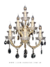 Luminária de parede cristal transparente estilo candelabro cromado Lustres Gênesis Site online venda de Lustres e Iluminação