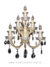 Arandela de parede cromada com design de candelabro e cristais transparentes, ideal para quarto, cabeceira de cama e lavabo. Lustres Gênesis Site online venda de Lustres e Iluminação