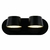 Arandela Moderna de LED Livis/2 na cor preta, ideal para quarto, cabeceira de cama, lavabo e quarto infantil. Lustres Gênesis loja online de Lustres e Iluminação Decorativa