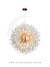 Lustre Pendente de Cristal Moderno Sunshine Ø50cm Rose Gold para Quartos, Cabeceira de Cama, Sala de Estar e Lavabo - Sindora o DCD00761 - comprar online