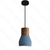Pendente Moderno Rock Concreto Preto da Sindora, ideal para cabeceira de cama e balcão de cozinha. Lustres Gênesis Site online venda de Lustres e Iluminação
