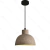 Pendente Moderno Hat Concreto da Sindora, ideal para cabeceira de cama e áreas gourmet.Lustres Gênesis Site online venda de Lustres e Iluminação