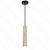 Pendente moderno Cast em concreto preto da Sindora. Lustres Gênesis Site online venda de Lustres e Iluminação Decorativa