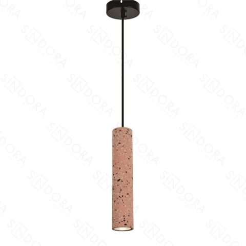 Pendente moderno de concreto rose para cabeceira de cama e cozinha Arandela Moderno Botton de LED Dourada da SkyLight, modelo SKY-3111AR-DO, com design circular e detalhes texturizados. Lustres Gênesis Site online venda de Lustres e Iluminação Decorativa