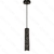 Pendente moderno de concreto preto Sindora para cabeceira de cama e áreas gourmet. Lustres Gênesis Site online venda de Lustres e Iluminação Decorativa 