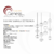 Esquema técnico do Lustre Sarvah 12 Vidros com detalhes de cores, materiais e especificações para instalação em ambientes de pé direito duplo e alto. Lustres Gênesis loja online de Lustres e Iluminação Decorativa