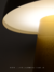 Luminária abajur dourado Mush com bateria recarregável para cabeceira, leitura, quartos e escritórios. Lustres Gênesis Site online venda de Lustres e Iluminação
