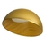 Luminária Plafon Moderno Tonia Preto com design curvo e acabamento dourado Lustres Genesis loja online de Lustres e Iluminação Decorativa