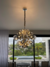Lustre Pendente Moderno Globos Fumê Reflecta Design Sofisticado Contemporâneo Indicado para Sala de Jantar ou Escadas • Gênesis na internet