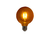 Lâmpada de Filamento de LED Dimerizável G95 4W Squirrel Cage acesa Lustres Gênesis loja online de Lustres e Iluminação Decorativa