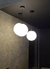 Pendente de vidro Ø30 globo leitoso fosco iluminando ambiente interno Lustres Gênesis loja online de Lustres e Iluminação Decorativa
