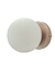 Arandela Moderna Carrie com globo leitoso de Ø10cm Lustres Gênesis loja online de Lustres e Iluminação Decorativa