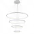 Lustre Pendente Aliança com 4 Anéis dourado ideal para quartos, sala de jantar e sala de estar com pé direito duplo. DCD03012  Lustres Gênesis - o melhore site da Internet para comprar Lustre