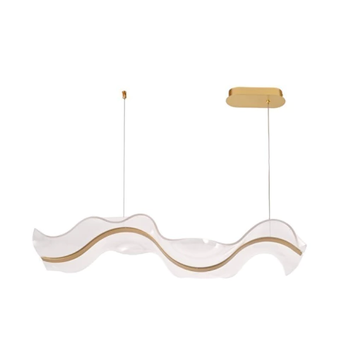 Lustre pendente moderno de LED Sinuous 80cm da SkyLight Lustres Gênesis Site online venda de Lustres e Iluminação