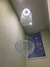 Lustre de Cristal Bola Dupla instalado em ambiente com pé direito duplo. Lustres Gênesis loja online de Lustres e Iluminação Decorativa