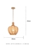 Pendente Mand de Linho Palha Ø24cm, ideal para mesas, balcão de cozinha e área gourmet. Lustres Gênesis Site online venda de Lustres e Iluminação