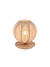 Luminária de Mesa Abajur Mand de Linho Palha Ø25cm, ideal para leitura e decoração. Lustres Gênesis Site online venda de Lustres e Iluminação