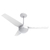 Ventilador de teto moderno Aliseu Jet branco com três pás. Lustres Gênesis Site online venda de Lustres e Iluminação