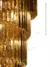 Lustre Pendente de Cristal Royale com detalhes dourados, ideal para ambientes com pé direito duplo e alto. Lustres Gênesis Site online venda de Lustres e Iluminação