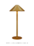 Luminária de Mesa Abajur de LED Sem Fio Lunaris Dourado Lustres Gênesis Site online venda de Lustres e Iluminação