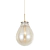 Luminária de teto pendente moderno em formato de caju/amora, com vidro conhaque e design elegante. Lustres Gênesis loja online de Lustres e Iluminação Decorativa