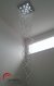 Lustre de cristal moderno pendurado no teto, da marca Lustres Genesis