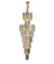 Lustre de Cristal Firenze para pé direito duplo Lustres Gênesis Site online venda de Lustres e Iluminação Decorativa