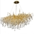 Lustre Pendente de Cristal Moderno Galho da marca Sindora, ideal para sala de jantar ou estar. DCD01735 Lustres Gênesis loja online de Lustres e Iluminação Decorativa