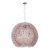 Lustre Pendente de Cristal Ninho Cúpula Ø60 Para Quarto, Sala de Jantar, Sala de Estar Lustres Gênesis loja online de Lustres e Iluminação Decorativa