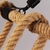 Lustre Pendente Rústico 6 Cordas Sisal para Área Gourmet, Quartos, Sala de Jantar, Sala de Estar e Balcão. - comprar online