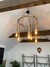 Lustre Pendente Rústico 6 Cordas Sisal para Área Gourmet, Quartos, Sala de Jantar, Sala de Estar e Balcão. - Lustres Gênesis • O seu Novo Brilho!