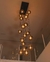 Lustre pendente Sarvah com 15 globos fumê espelhado, ideal para casas com pé direito duplo e alto. Lustres Gênesis loja online de Lustres e Iluminação Decorativa