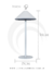 Luminária de mesa abajur de LED sem fio Lunaris branco com duas opções de iluminação, ideal para leitura em quartos, escritórios e escrivaninhas, da marca Sindora. Lustres Gênesis Site online venda de Lustres e Iluminação